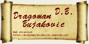 Dragoman Bujaković vizit kartica